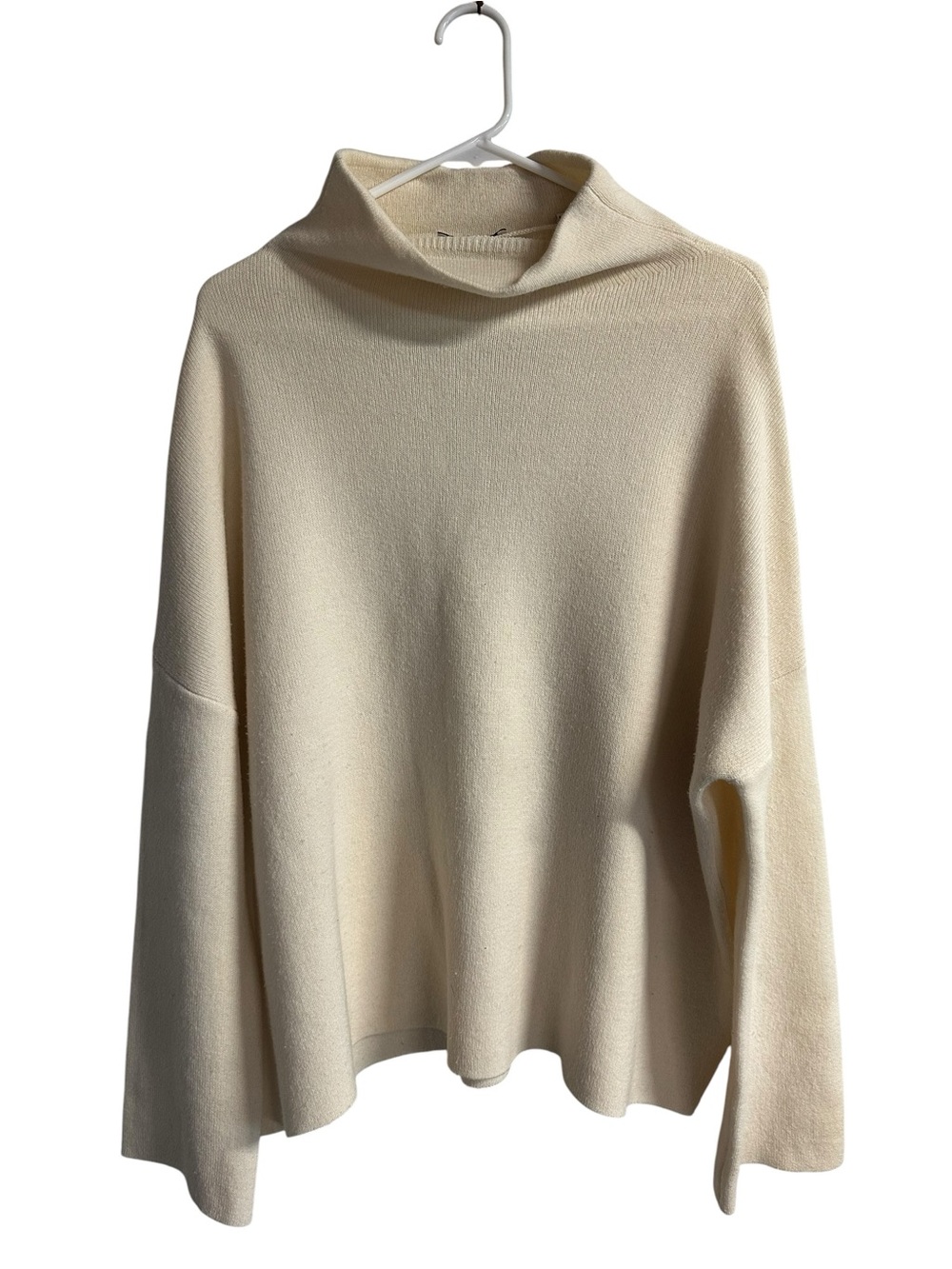 Vince Cream Cowl Neck Sweater